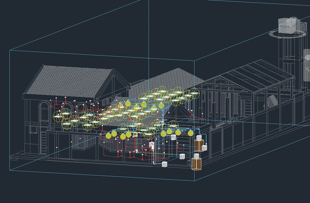 Modelo BIM de instalaciones eléctricas